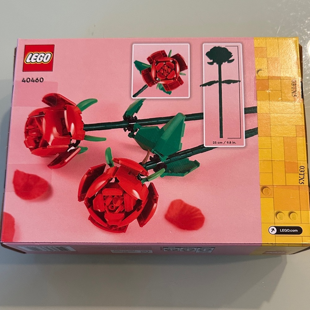 LEGO Red and Green Rose 40460
